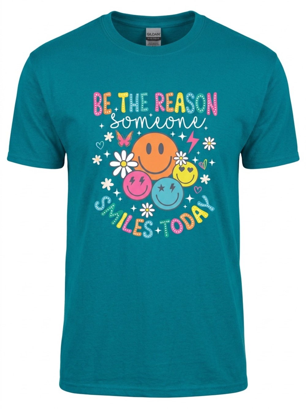 Women’s Antique Sapphire Premium Quality “ Be The Reason Someone ” T-shirt Sz XL